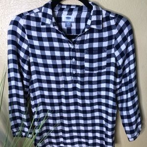 Girls Old Navy Gingham Flannel